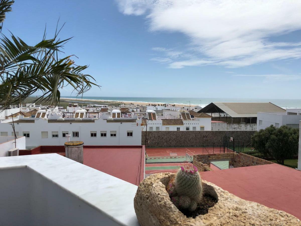 Stadthaus Petronella Meerblick Und Dachterrasse Conil De La Frontera Exterior foto