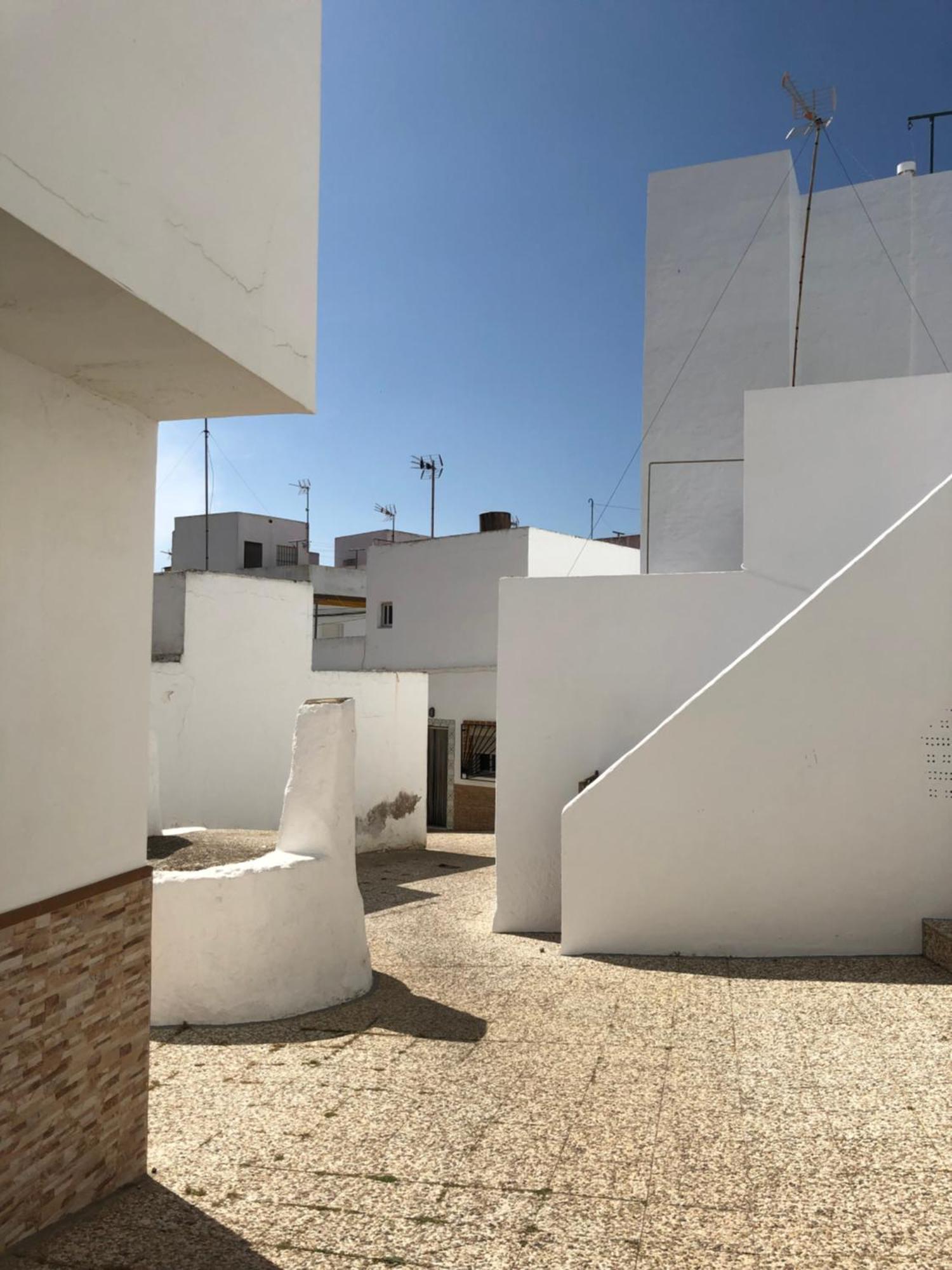 Stadthaus Petronella Meerblick Und Dachterrasse Conil De La Frontera Exterior foto